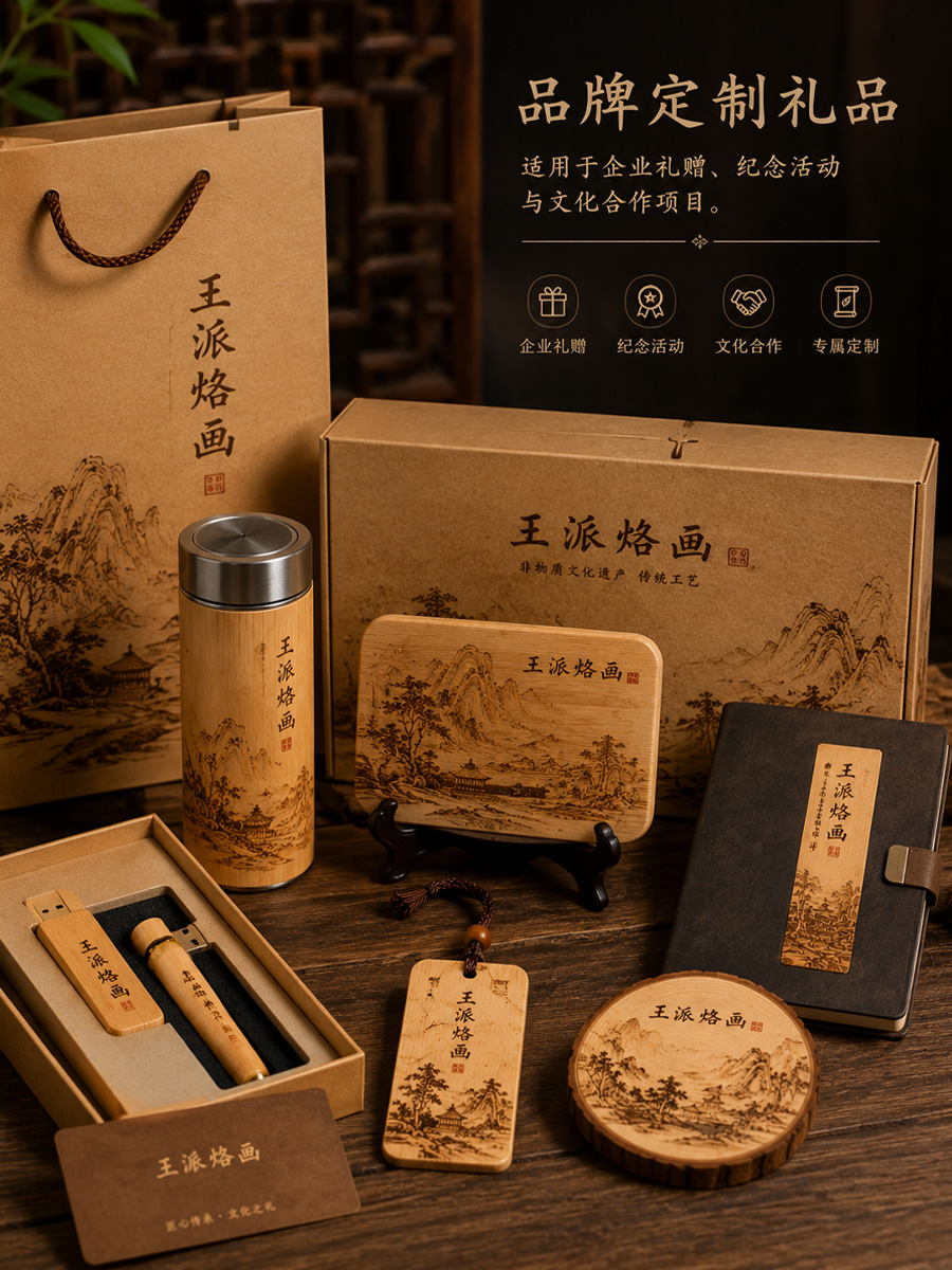 王派烙画品牌定制礼品
